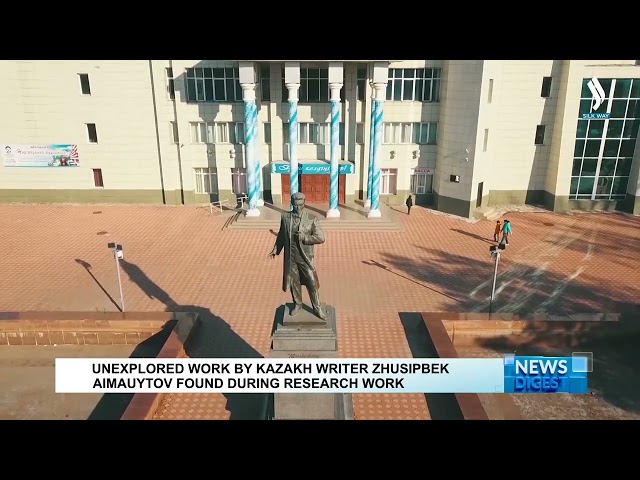 Unexplored work by Kazakh writer Zhusipbek Aimauytov found during research work