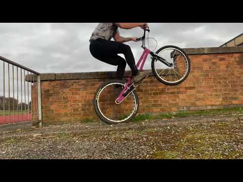 First Hour on Yess 26” Trials Bike