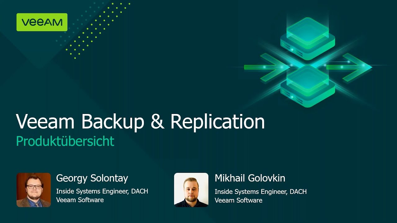 Veeam Backup & Replication – Produktübersicht video