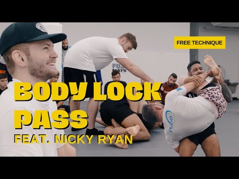 Nicky Ryan Teaches His Body Lock Pass Secrets
