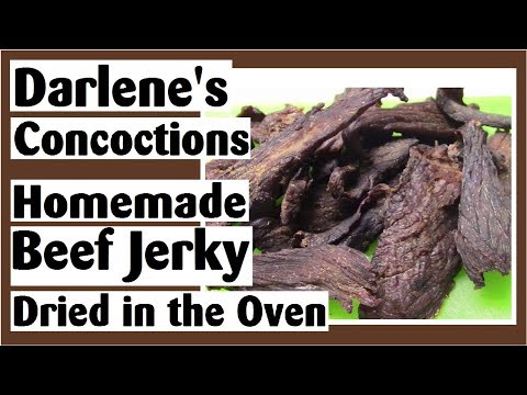 How to Make Homemade Beef Jerky - Wicked Easy Oven Dry...