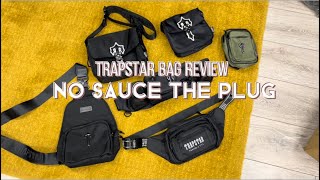 COMPLETE REVIEW OF ALL TRAPSTAR BAGS | No Sauce the Plug