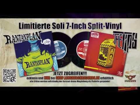 Aero-Social: RANTANPLAN / THE TiPS: 7 Inch Soli-Vinyl-Split Teaser (Official)