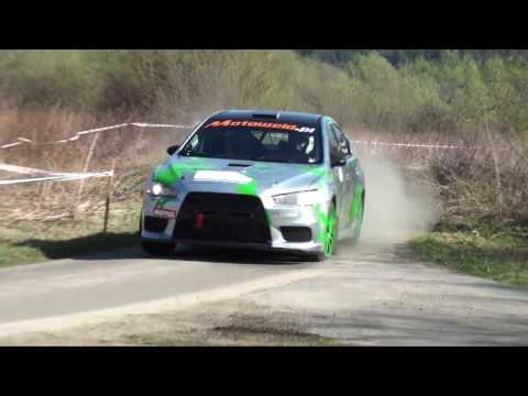 Jerzy Suder / Konrad Jakubowicz - Mitsubishi Lancer EVO X - KJS Wiosenny Super OeS Jasło 02-04-2017