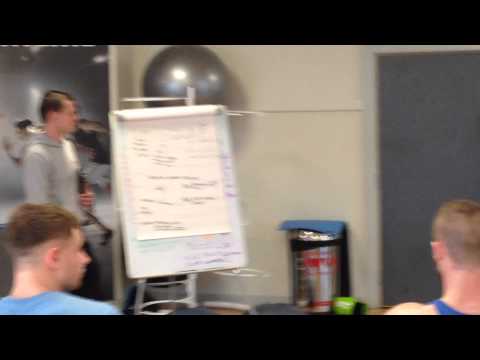 David Frew Team leader, Training workshop on posture