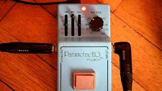 Video thumbnail for Ibanez PQ-401 Parametric Equalizer by akallons