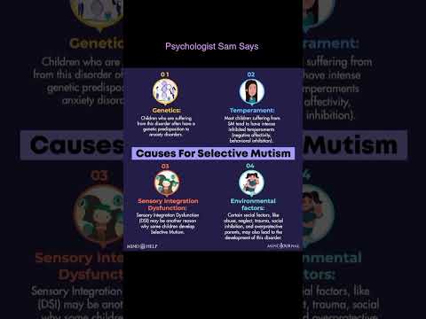 Psychologist Sam Says | Causes of Selective Mutism