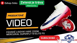 Pánské lisovky Nike Zoom Mercurial Superfly 10 Elite FG bílo-červené
