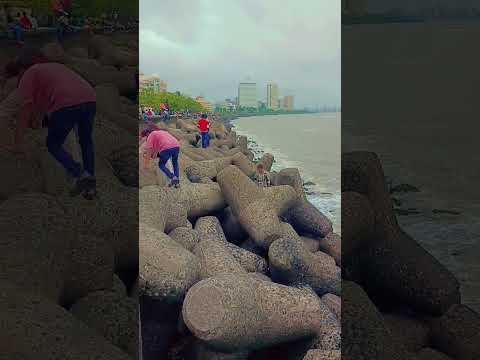 #mumbai #ye_kaun_si_jagah_comments_me_jawab_de #mausam #beach #samundra #pathan