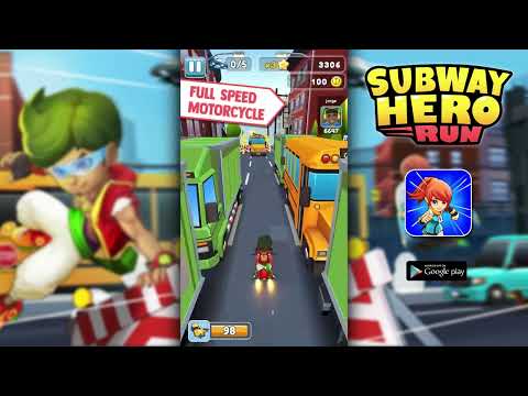 Subway Hero Run video
