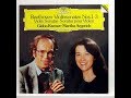 Gidon Kremer • Martha Argerich Play Beethoven Violin and Piano Sonata LP Version