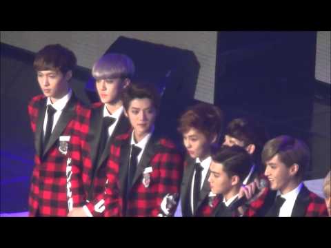 140123 The 23rd Seoul Music Awards - EXO XIUMIN - Winning DaeSang