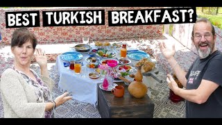Eating the ULTIMATE Turkish Breakfast | Van Life Turkey [S6-E27]