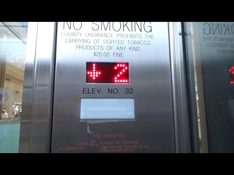 Schindler/MEI Hydraulic Glass Elevator at Tyson's Corner Center in Tysons VA