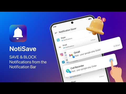 Notification Manager: Notisave Video