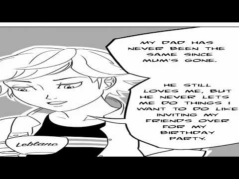 Miraculous Ladybug Comics Chat Noir "Persona 5 - Like Sons"
