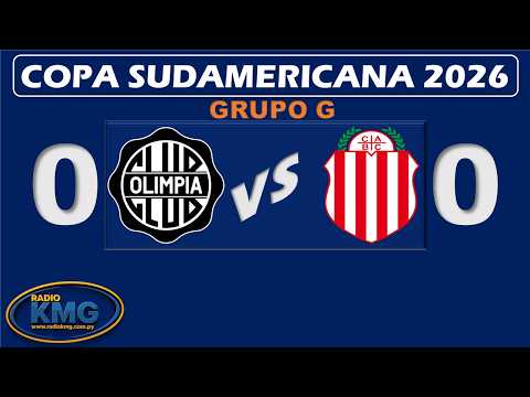 OLIMPIA VS BARRACAS CENTRAL// COPA SUDAMERICANA 2026 - GRUPO G// FECHA 2