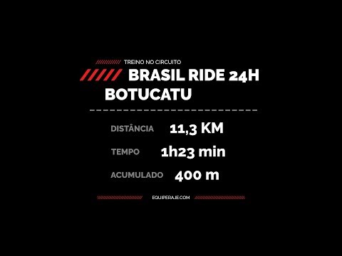 Treino no circuito do Brasil Ride 24h em Botucatu 2018