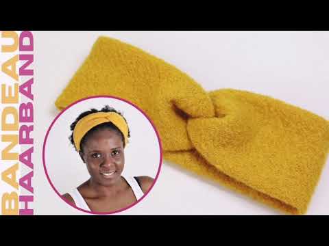 Bandeau Haarband nähen