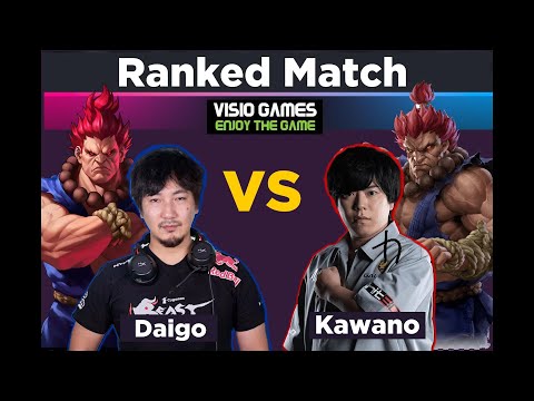SF6  Daigo (Akuma) vs Kawano (Akuma) Ranked Match Legends