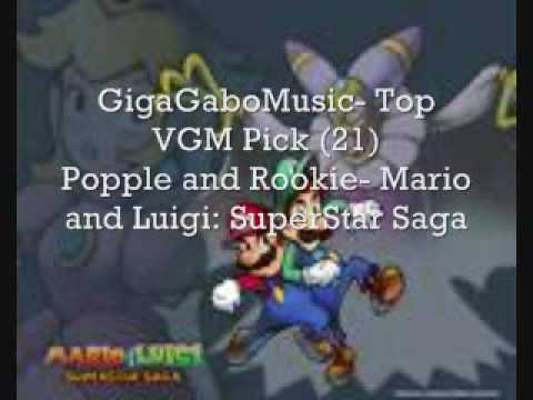 GigaGaboMusic VGM Pick #21- Popple and Rookie (Mario & Luigi: SuperStar Saga)