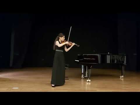 Grażyna Bacewicz Polish Caprice,  Alicja Jabłońska - violin, Poland