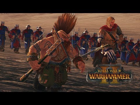 POWER THRUPLE - Gotrek, Felix, & Fay (Bretonnia) vs Skaven // Total War: Warhammer II Online Battle