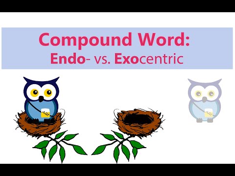 Compound Word: Endocentric vs. Exocentric