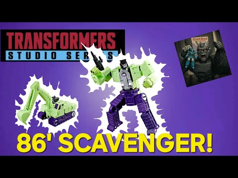 Transformers Studio Series 86 Scavenger - GotBot True Review NUMBER 1304
