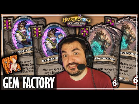 MAXIMUM BLOOD GEMS! - Hearthstone Battlegrounds