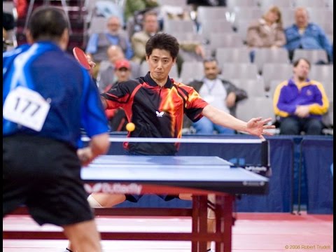 Cheng Yinghua vs David Zhuang, Table Tennis Service Points,  2008 Men's Final