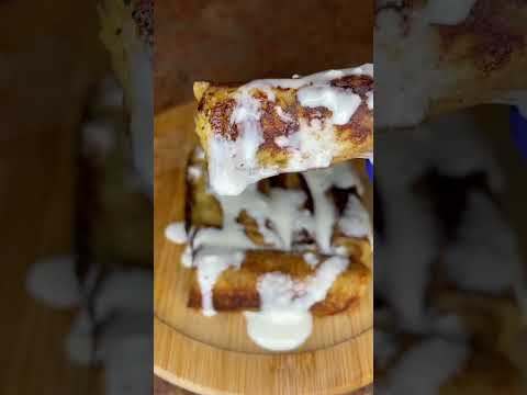 Keto Cinnamon Rolls French Toast Sticks 🍞(READ DESCRIPTION) #shorts