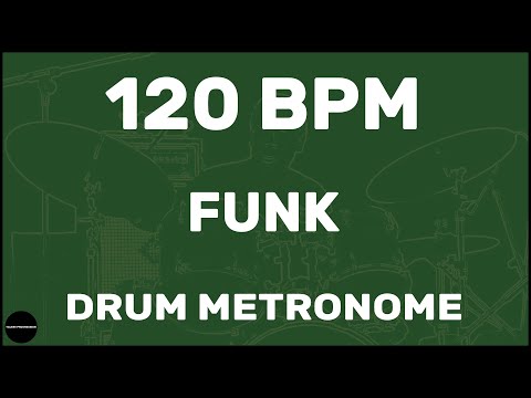 Funk | Drum Metronome Loop | 120 BPM