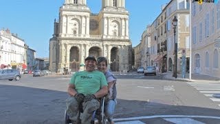 preview picture of video 'Catedral de Auch con silla de ruedas'
