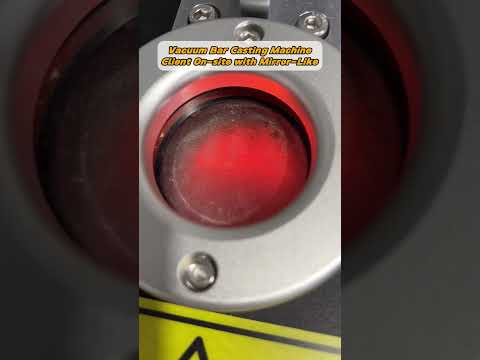 Vacuum Silver Ingot Casting | 4 Mirror-Finish Silver Bars – Live Customer Demo