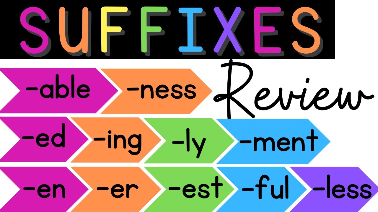 Suffixes {Review}