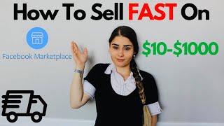 How To Sell FASTER On Facebook Marketplace | How To Use Facebook Marketplace | Part 2 | 2021