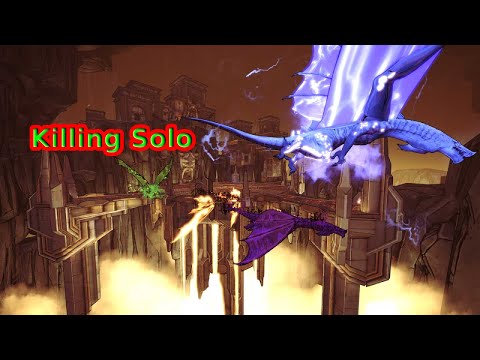 Killing Dragon Of Destruction Solo Tiny Tina Assault on Dragon Keep A Wonderlands One-shot Adventure