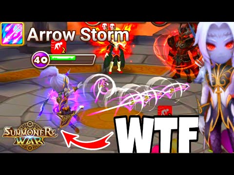 Isillen is TOO FUNNY now! *mass dots* - Summoners War