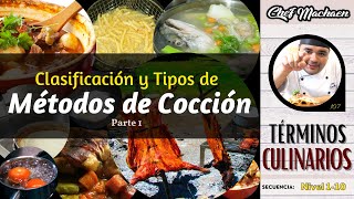 Métodos de Cocción  Parte 1  Términos Culinario
