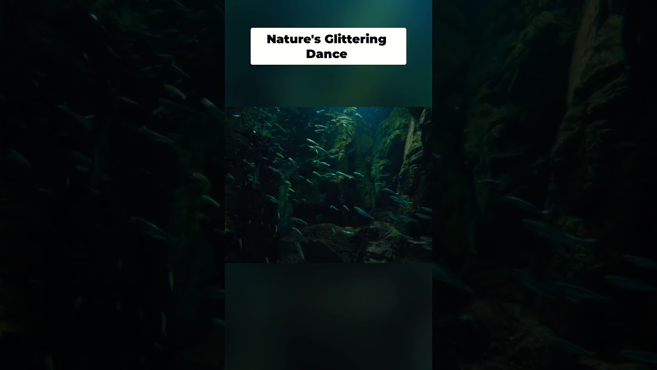 Underwater School of Fish Ballet A Mesmerizing Sight
