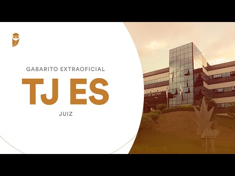 Gabarito Extraoficial - TJ ES (Juiz)
