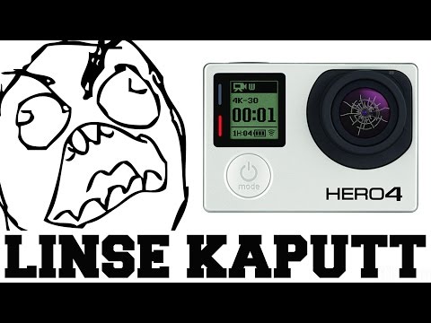 GoPro Hero 3 / 3+ / 4 Linse / Objektiv austauschen (reparieren) german Tutorial