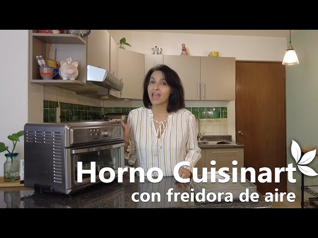 Vídeo relacionado con Cuisinart Tri Zone Air Fryer y Horno 13,6L sin PFAS | 3 zonas | 2 cestas 4,3L + horno 5L | 9 funciones: freír, asar, grillar, hornear, recalentar, deshidratar, pizza, tostar, manual