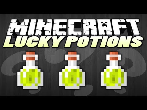 Lucky Potions in Minecraft? Flowstone Mod Review!