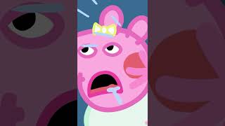Baby Evie Starts TEETHING! 🦷😩 #PeppaPig #Shorts
