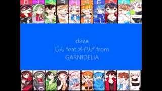 Mekakucity Actors OP - 「daze」Jin ft. MARiA from GARNiDELiA_Romaji Lyrics