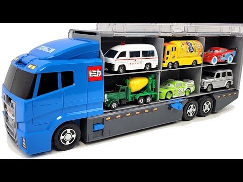 13 Type Cars Tomica☆ Tomica opened and stored in Okataduke convoy