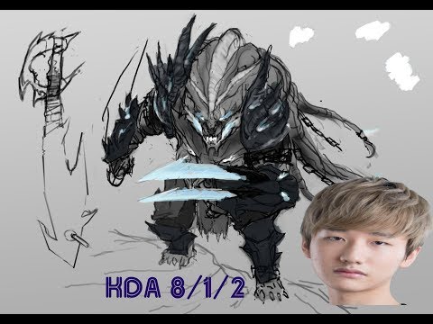 KZ Peanut RENGAR vs OLAF Jungle |  Patch 8.7 | Korea Ranked