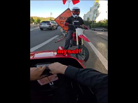 HE CRASHED HIS MINI PORSCHE 911... 🫢🚗 #shorts #car #viral #trending #porsche #miniporsche